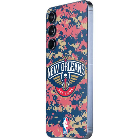 NBA New Orleans Pelicans Digi Camo Galaxy A55 5G Skin